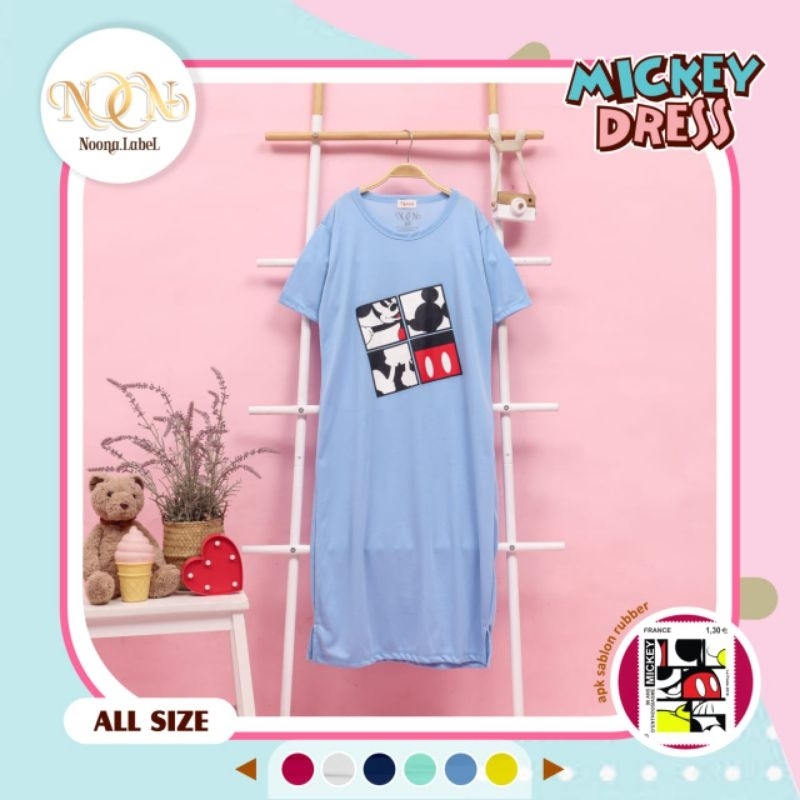 Pre Order Midi Dress Mickey by Noona bisa Cod