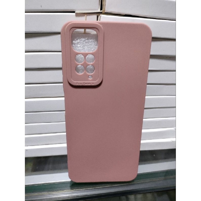 Softcase Xiaomi Redmi Note 11 4G Redmi Note 11S Silikon Casing Case Macaron  Pelindung Pro Camera