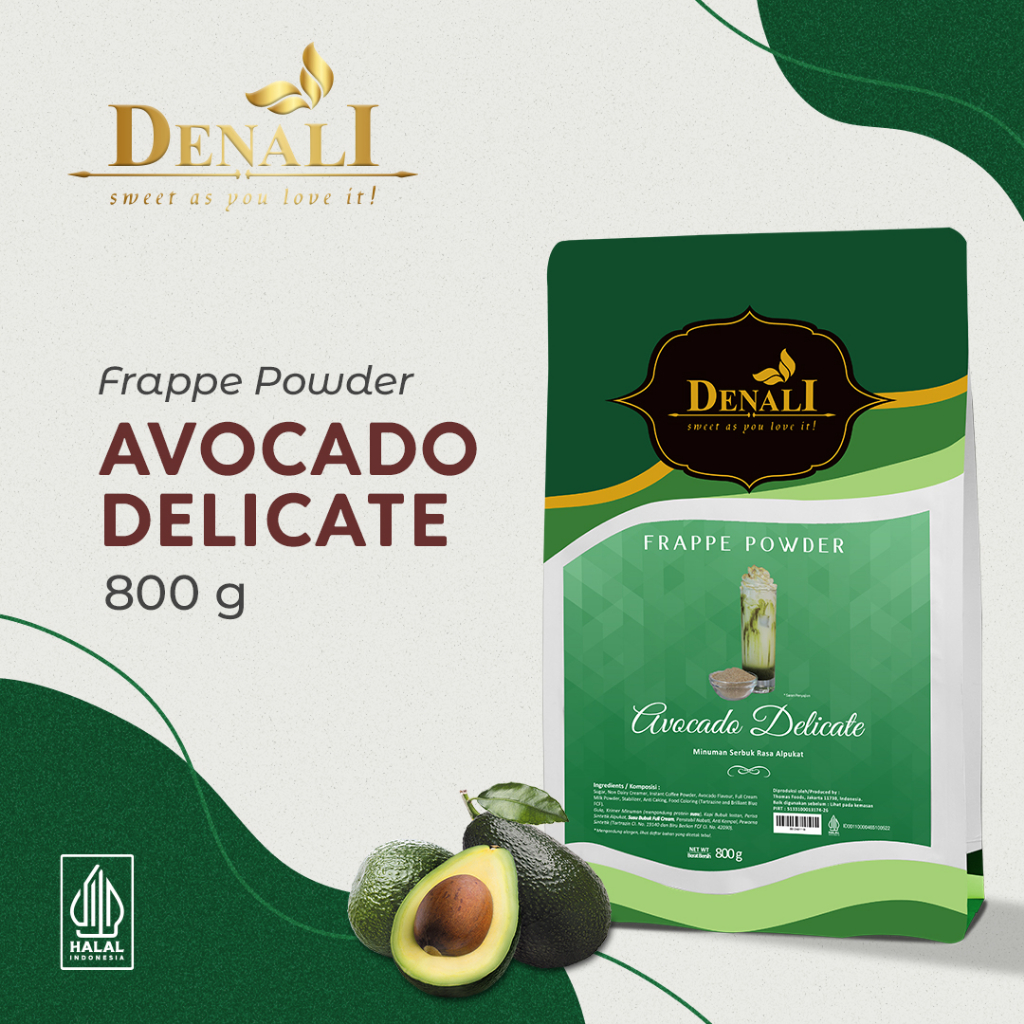 

Denali Frappe Powder - Avocado Delicate