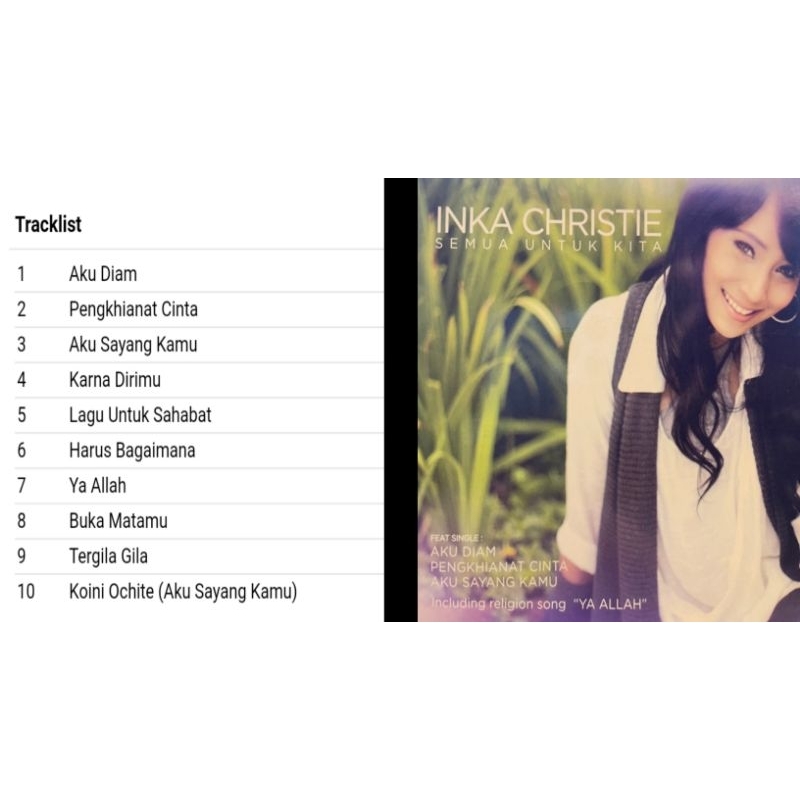 inka christie semua untuk kita 2012 cd album