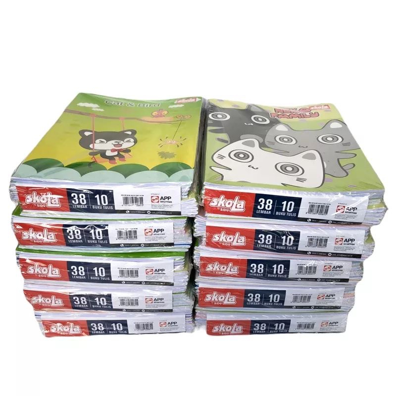 

(PCS) BUKU TULIS SKOLA 38 LEMBAR