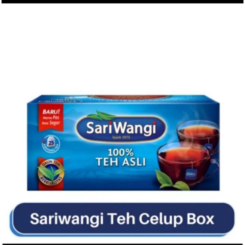 

SARIWANGI TEH CELUP ASLI ISI 25S