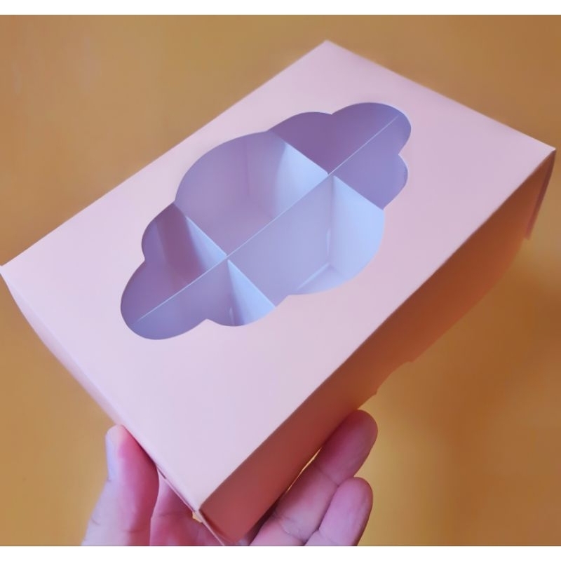 

Dus MOCHI DAIFUKU SEKAT 6 uk. Sekat 6 x 6 x 6 cm " PINK SALEM " ( 1 pack isi 10 pcs dus )