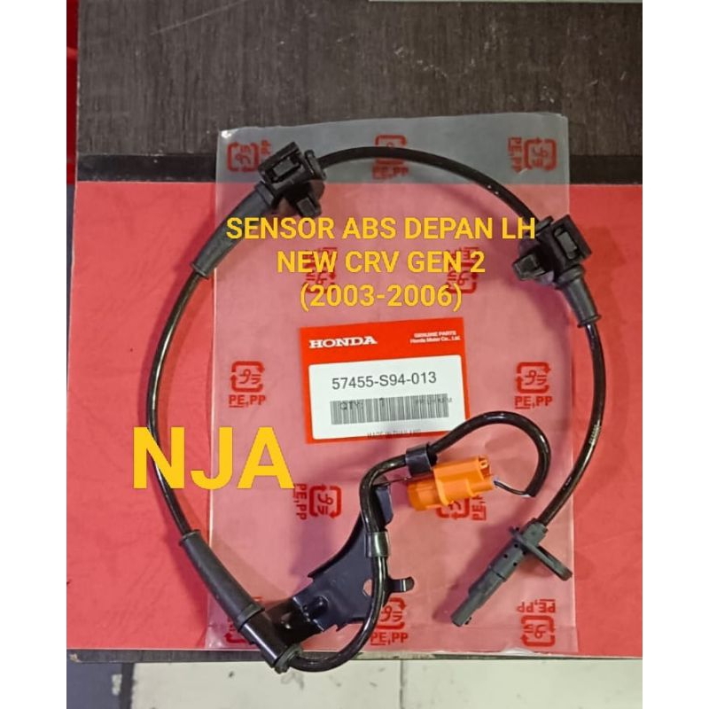 sensor abs depan front kiri Lh new crv gen 2 2002-2006 57455-S9A-013