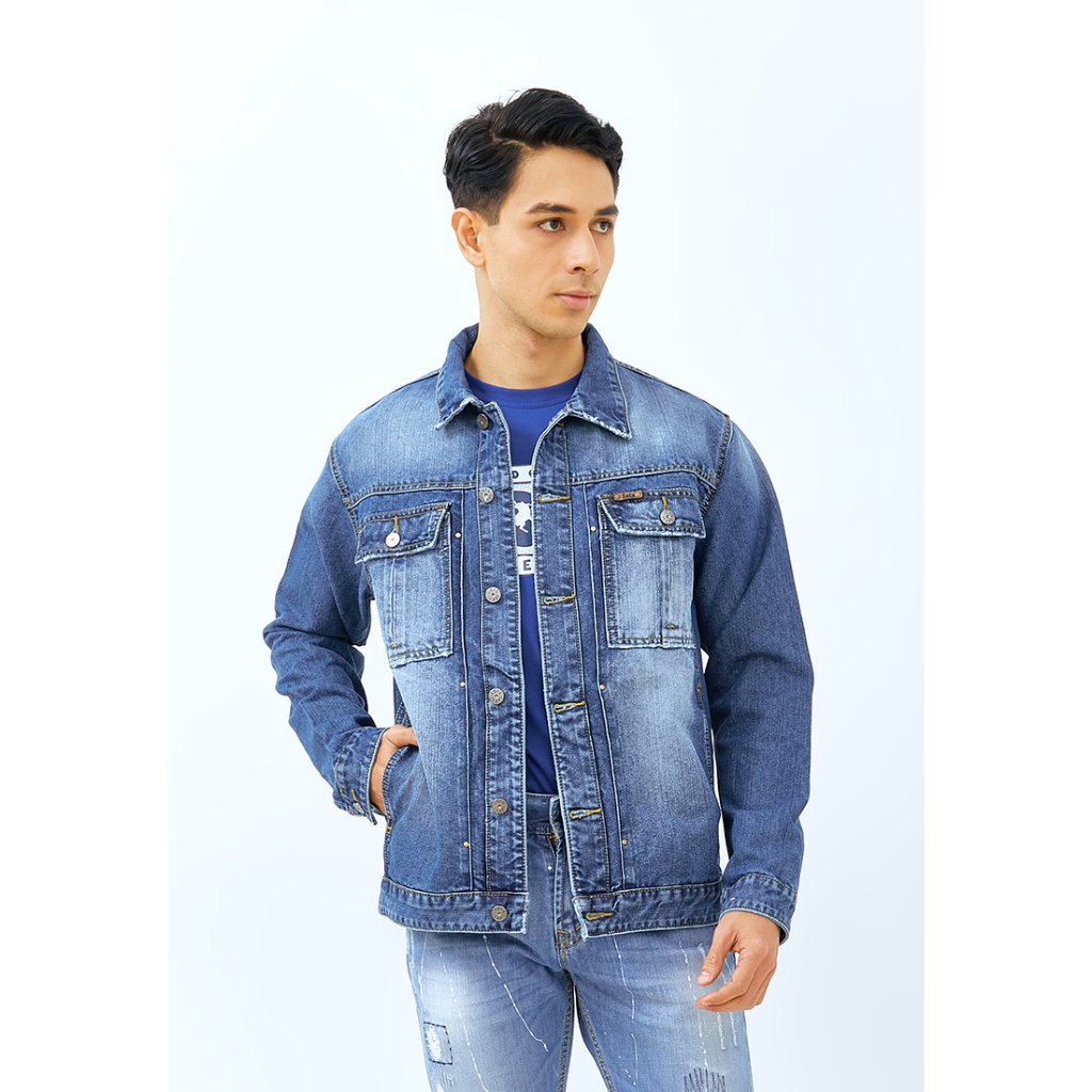 Lois Jaket Lengan Panjang Denim MJF142OP