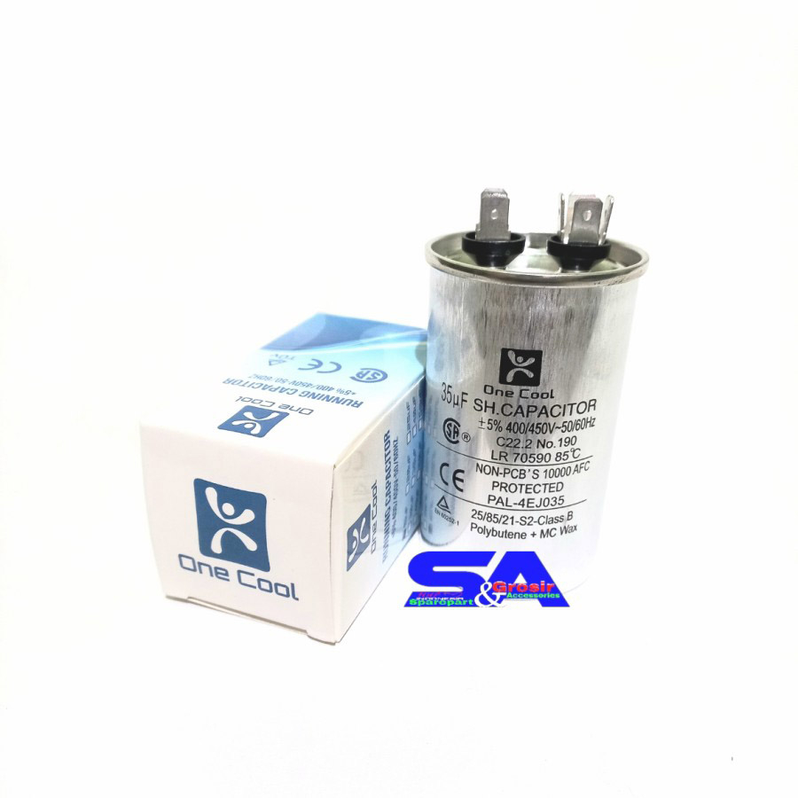 Kapasitor AC 35 uf/Capacitor AC 35 mikro/Kapacitor 35 mikro