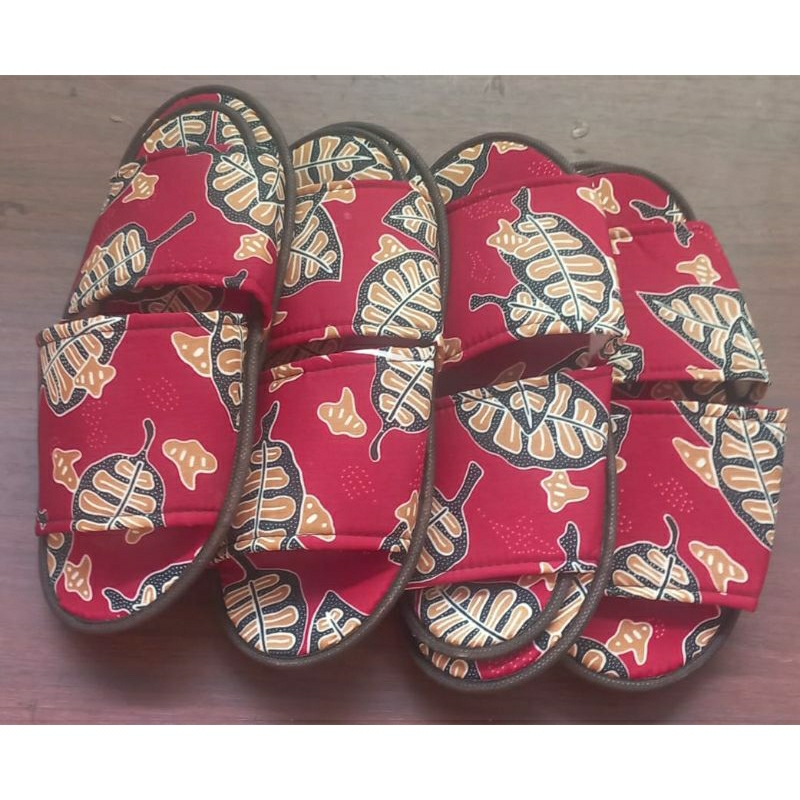 Sandal lantai #sandal kamar #sovenir dll motif bunga busa 8ml