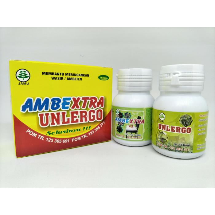 

1 botol kapsul Ambextra unlergo (Ambeien Atau Wasir)