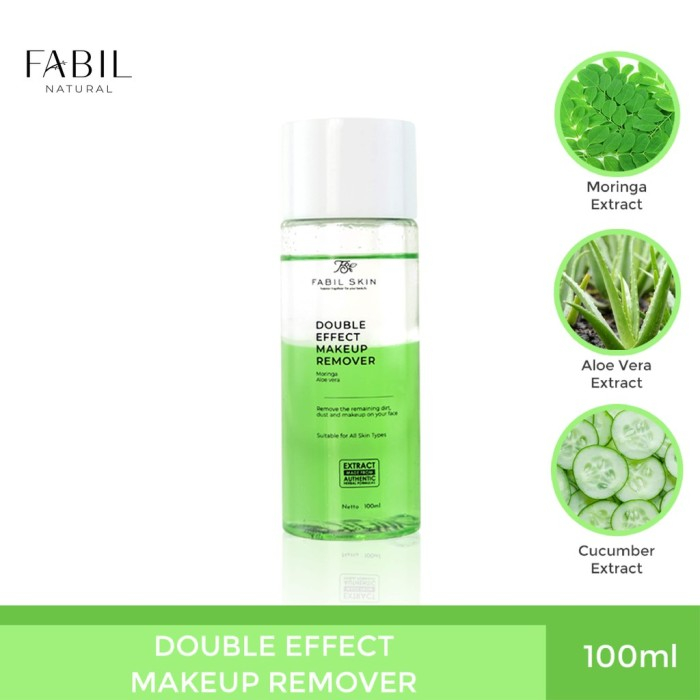 FABIL NATURAL DOUBLE EFFECT MAKEUP REMOVER 100ML