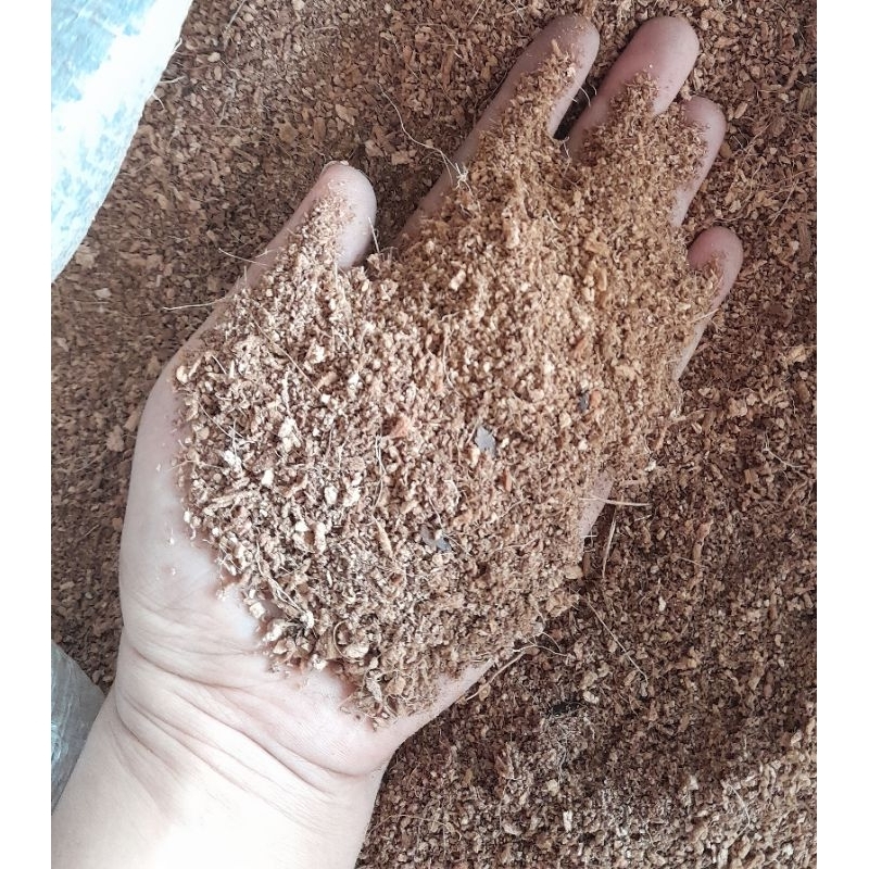Cocopeat kering/serbuk sabut kelapa kering 4L