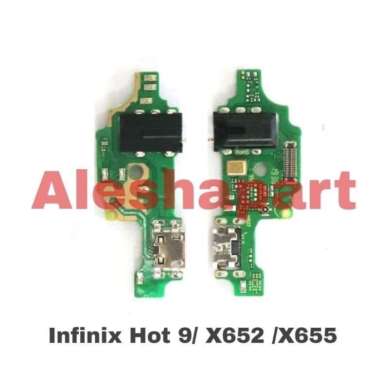 PCB Board Charger Infinix Hot 9 X652 X655 / Papan Flexible Cas Infinix Hot 9 X652 X655
