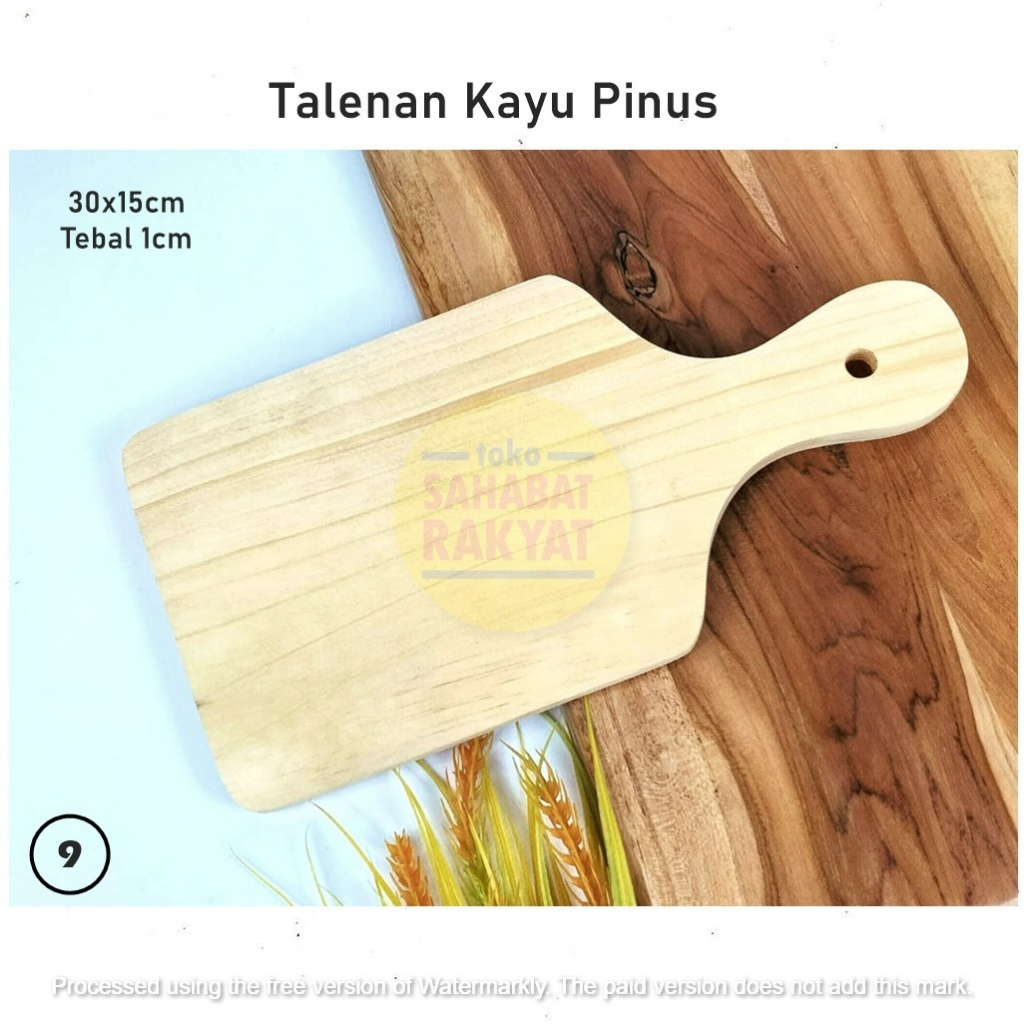 Talenan Kayu Pinus