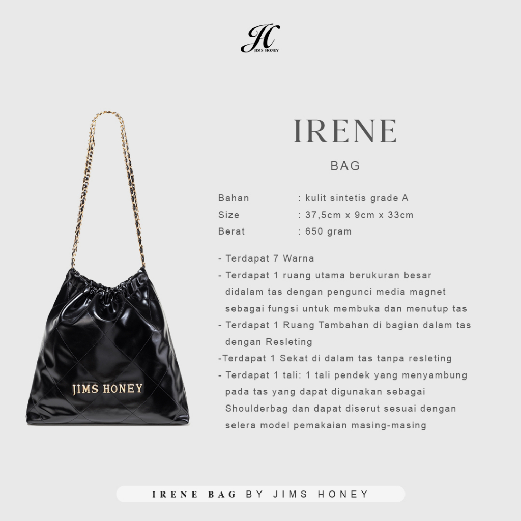 JIMS HONEY TAS TOTEBAG WANITA IRENE BAG