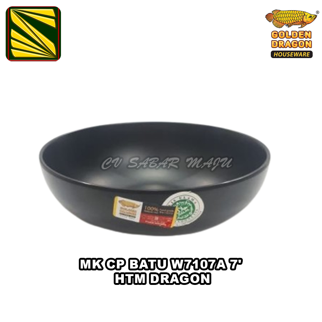 MURAH GOLDEN DRAGON MANGKOK MELAMIN / MANGKOK BASO MELAMIN UKURAN 7" W7107A