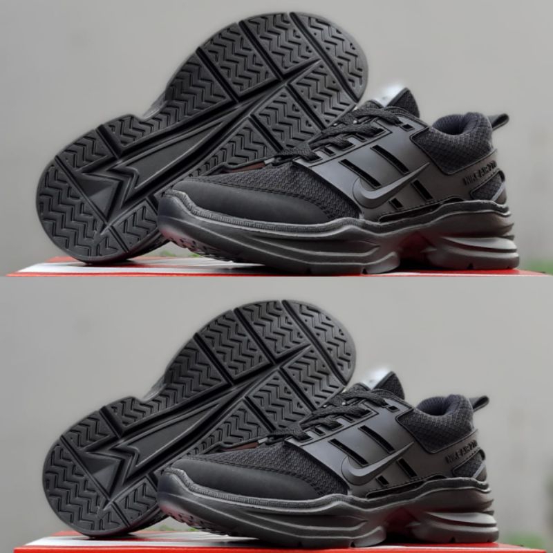 Sepatu Sekolah Hitam Sepatu Sekolah SMP SMA Sepatu Sneaker Sport