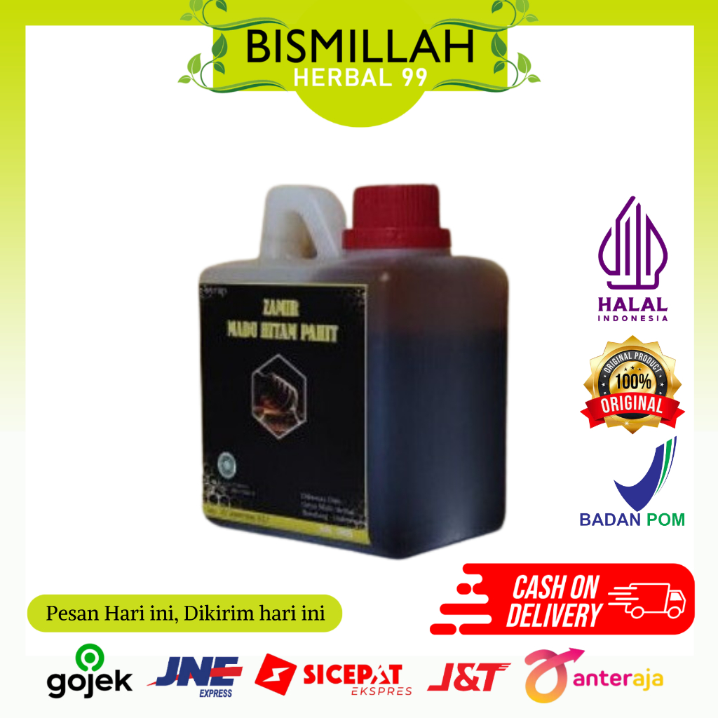 

HERBAL99 - MADU ZAMIR MADU HITAM PAHIT - MADU ASLI ZAMIR 500 GRAM