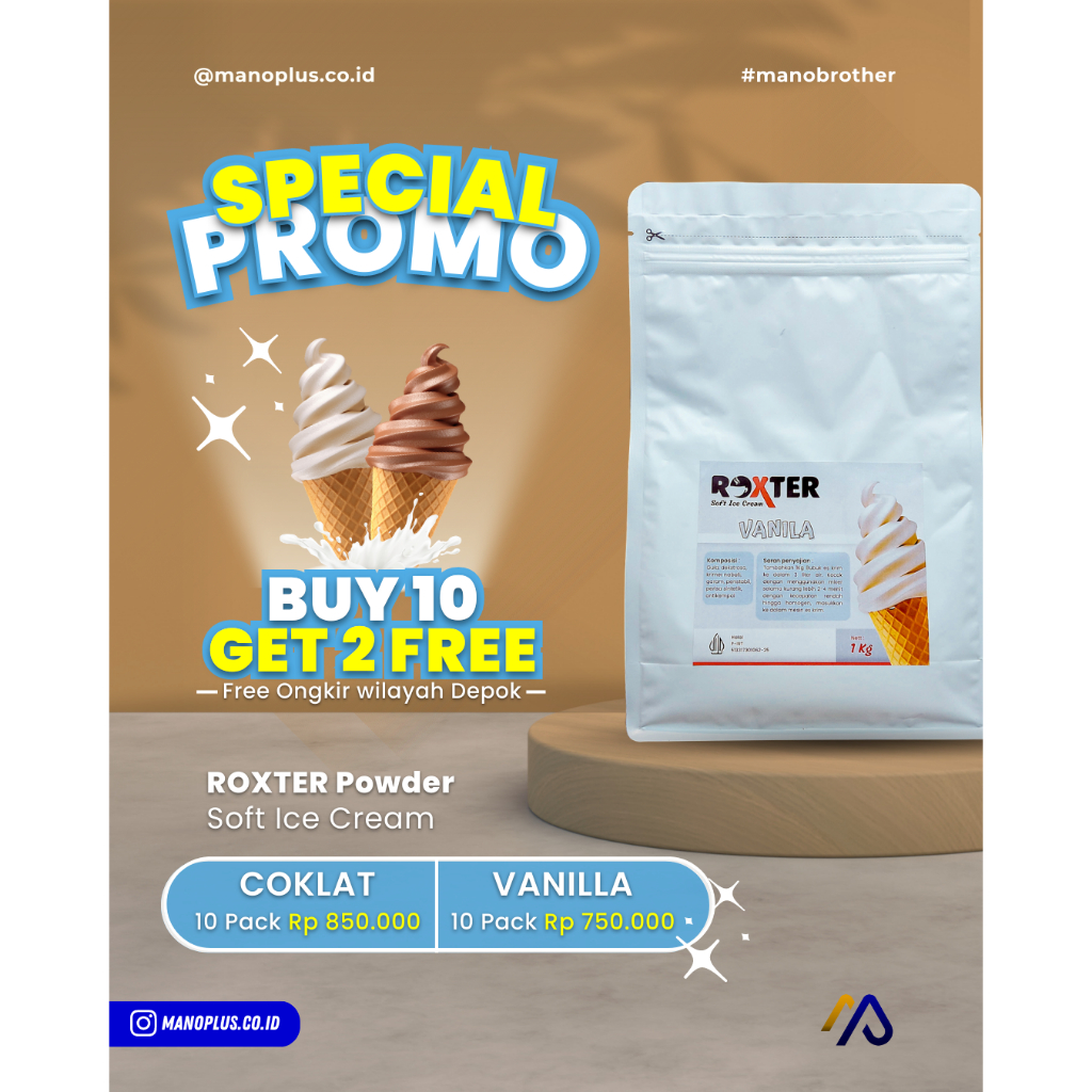 

promo Powder Ice Cream Roxter