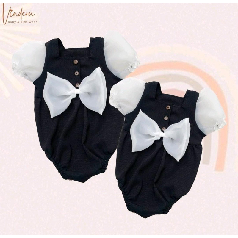 (Vinderu) Chava dress/baju bayi/dress anak