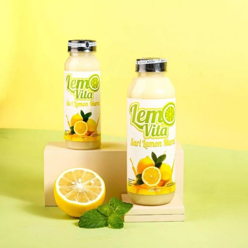 

Minuman Kesehatan Lemovita Sari Lemon Murni