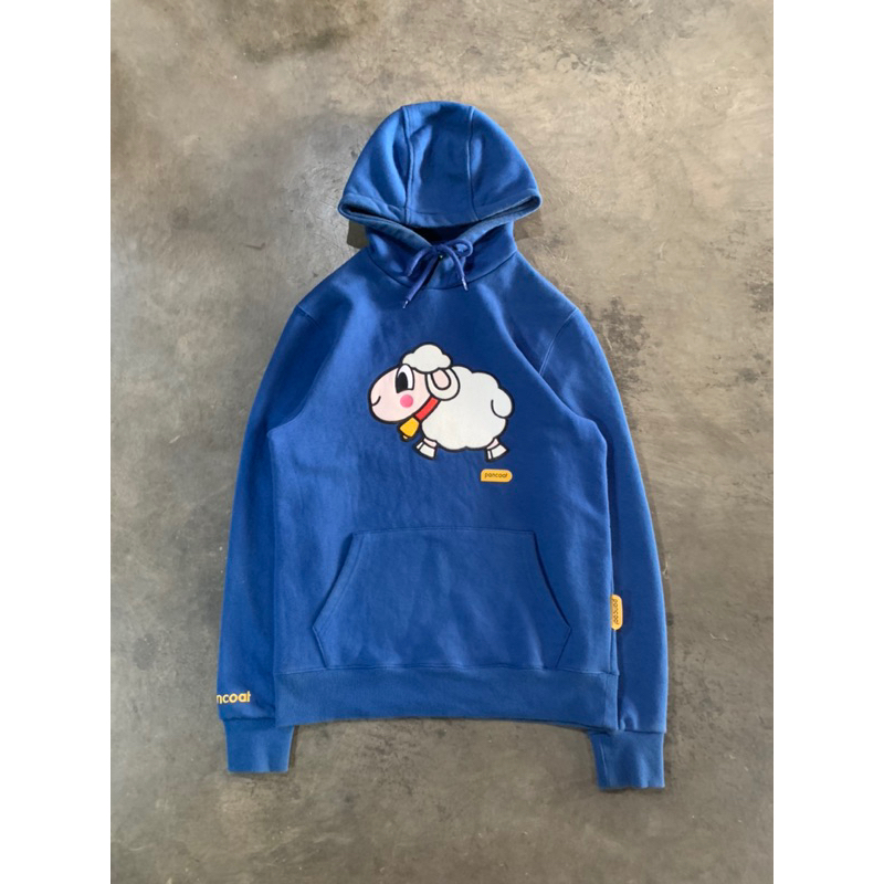 HOODIE PANCOAT SHEEP/DOMBA BLUE SECOND BRAND ORIGINAL