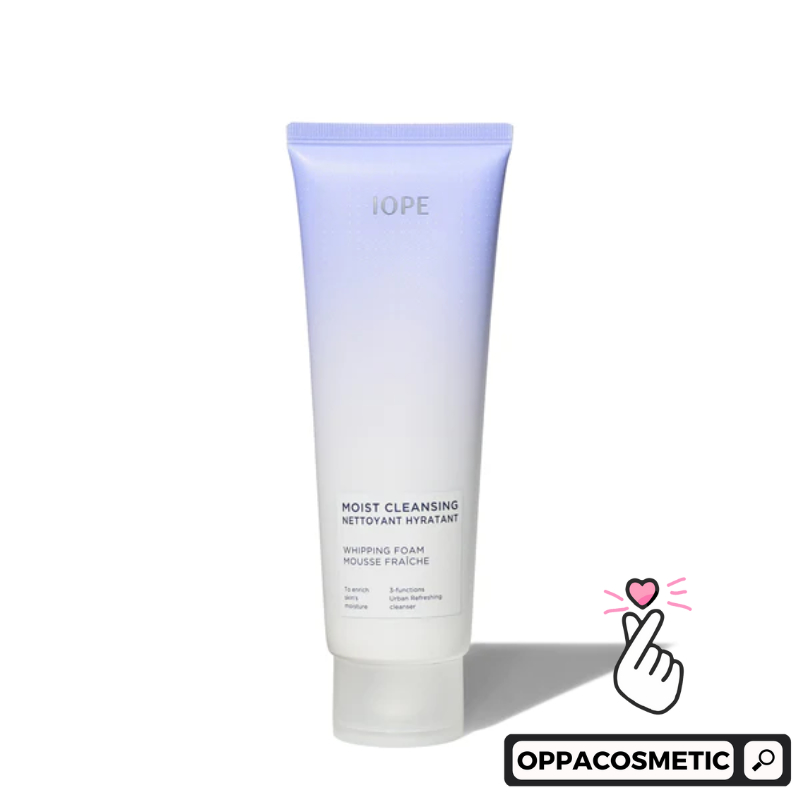 Iope moist cleansing whipping foam 50ml