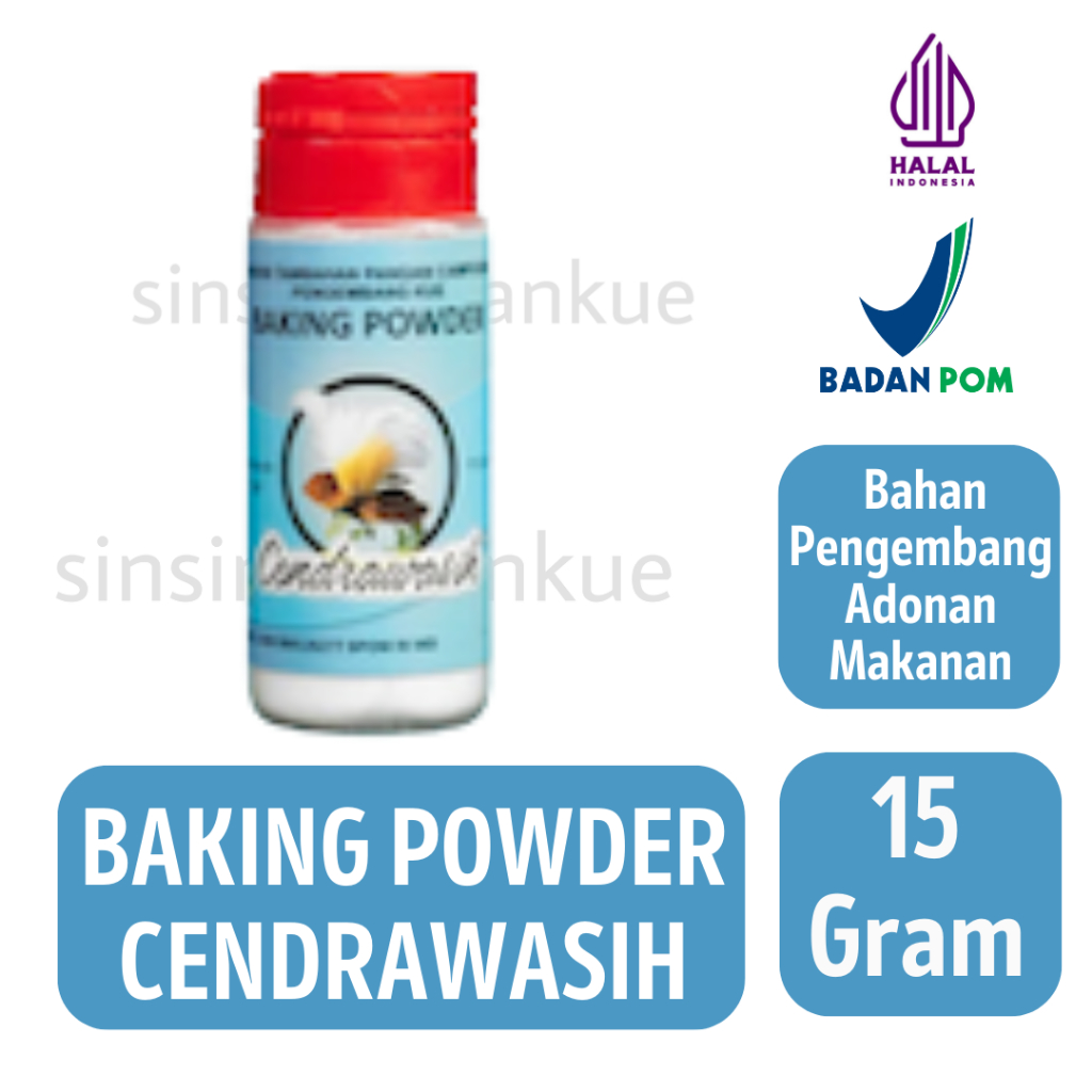 

Baking Powder Cendrawasih [15 gram]