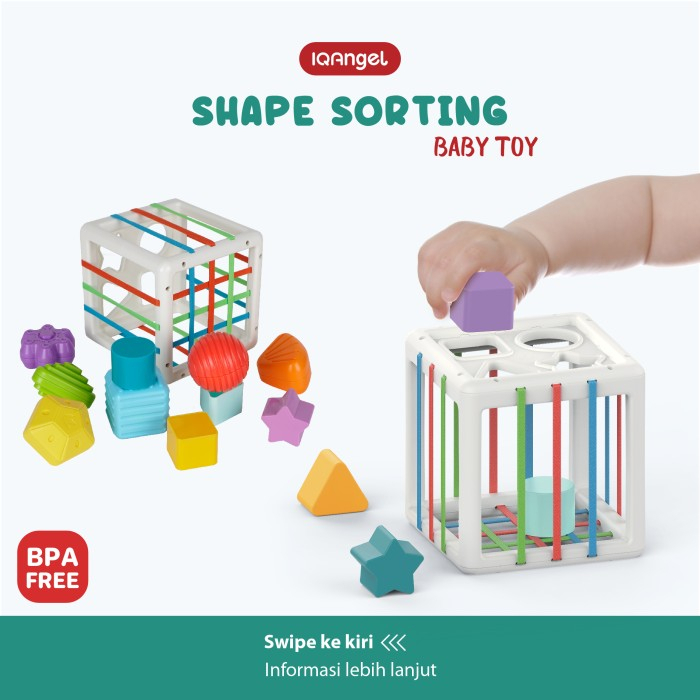 Mainan anak IQ Angel Shape Sorting toys IQ0211