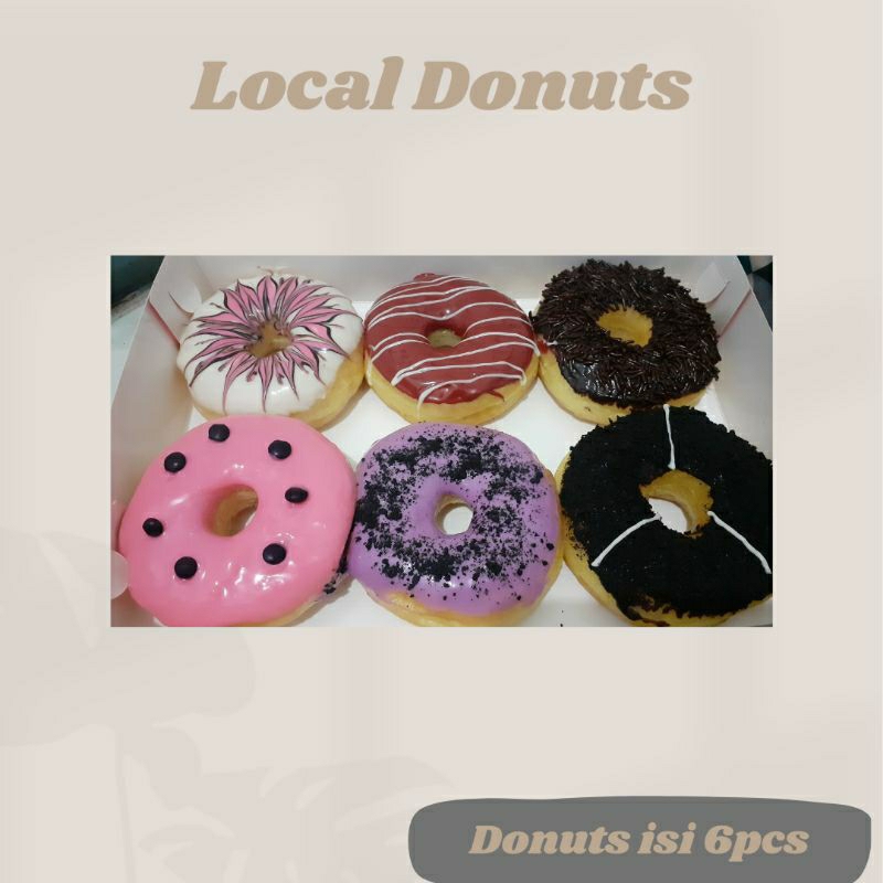 

Donat Madu box isi 6pcs