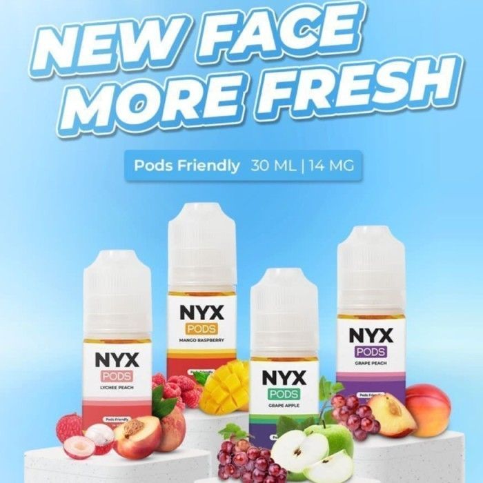 NYX PODS FRIENDLY SERIES 14MG NYX PODS FRIENDLY 30ML by JVS