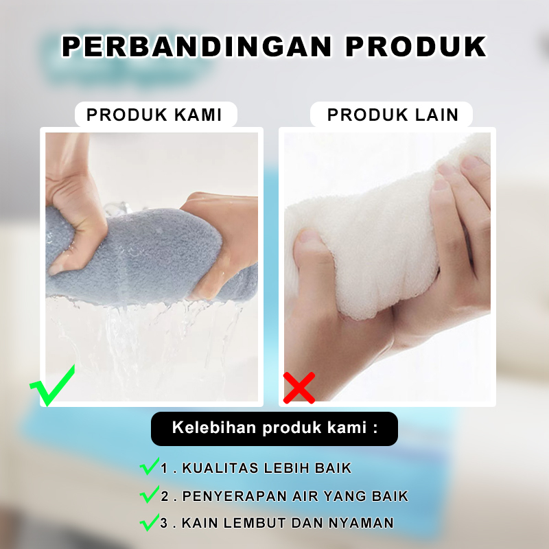 Handuk Mandi Import Katun Premium Ukuran 70x140cm High Quality Perlengkapan Mandi Rumah Tangga - H17-B - 88Blanketstore