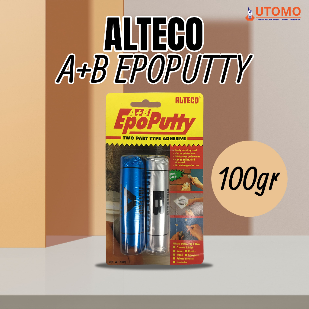 

Lem Epo Putty Alteco / Epo Putty / Lem porting 100 gram