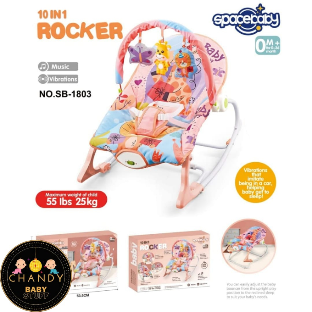 BOUNCER 10 IN 1 SPACE BABY SB 1803 NEW