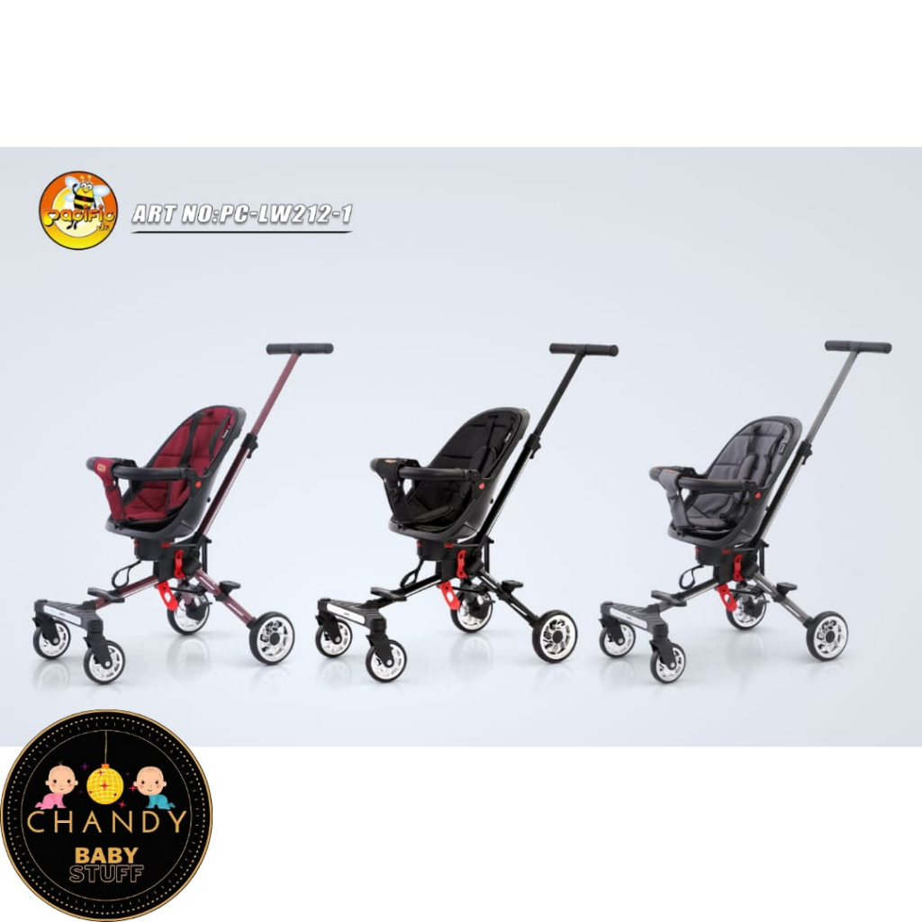 MAGIC STROLLER PACIFIC LW 212-1 KURSI LEBIH LEBAR ( NEW )