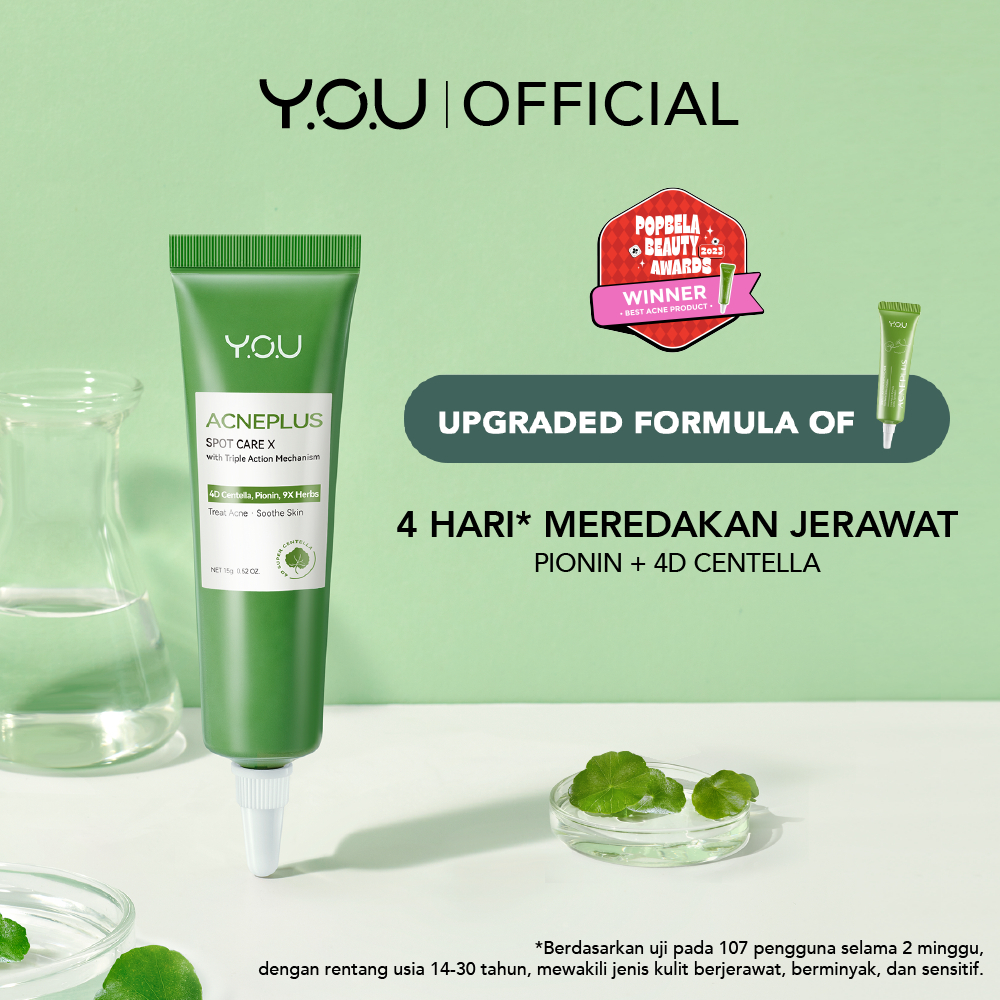 YOU AcnePlus Spot Care X | Obat Totol Jerawat Centella dan Bekas Jerawat [Hot Selling]