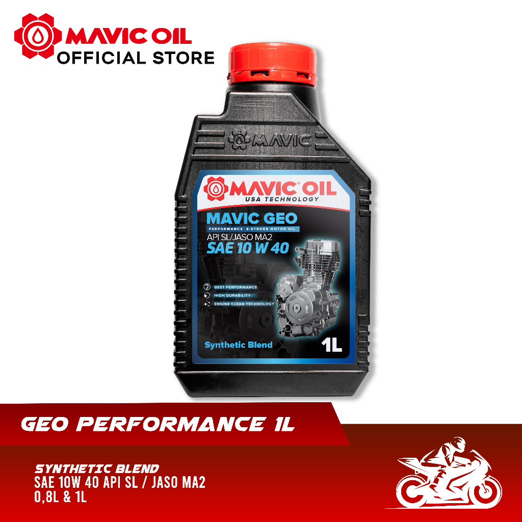 Mavic Oil GEO Performance Oil 10W-40 (1L)