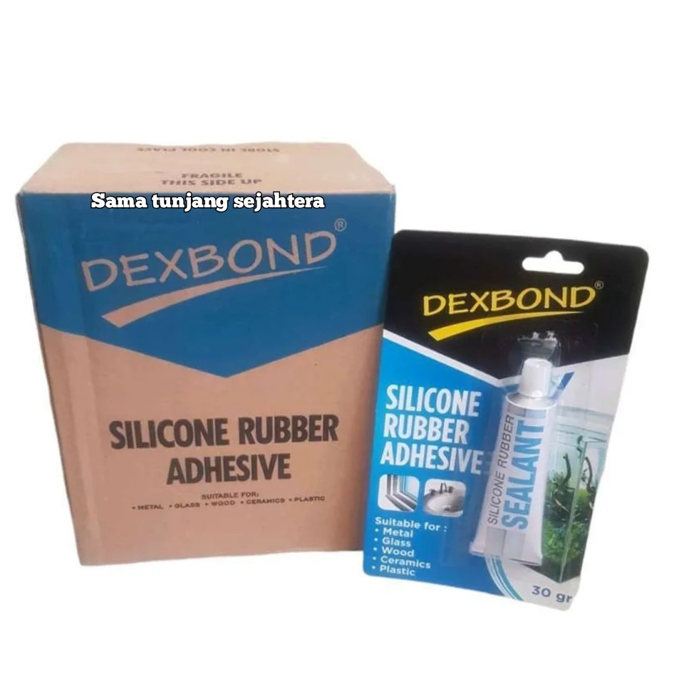 

LEM DEXBOND SEALANT 30 GR / SILICONE RUBBER ADHESIVE 30 GRAM