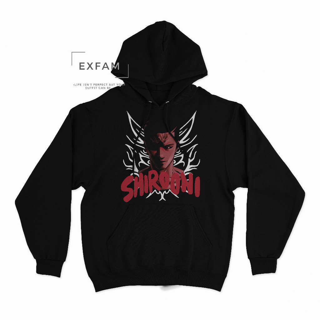 Jaket Sweater Hoodie Lookism Park Jonggun Shiro Oni Komik Korea