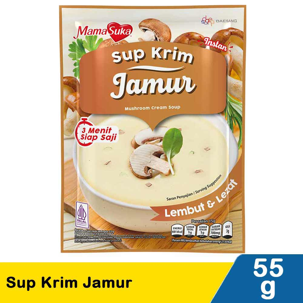 MAMASUKA SUP KRIM   SACHET 55gr   BUMBU MASAK SUP INSTAN