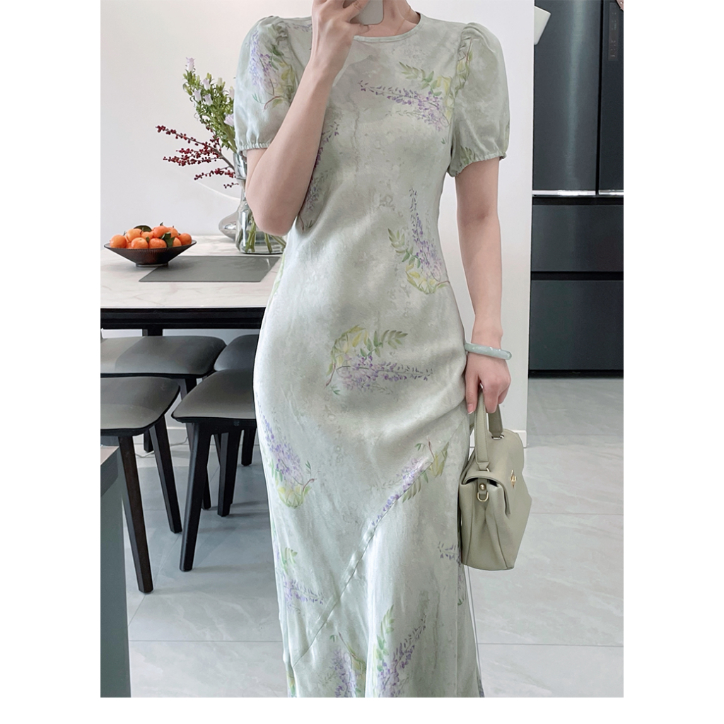 DR829 BARU PALAWAN QIPAO SERITA SERITA PALAWAN BARU PALAWAN WANITA QUALITY BAGUS PALAWAN ROK