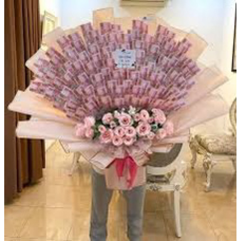 Bahan Buket uang 100k