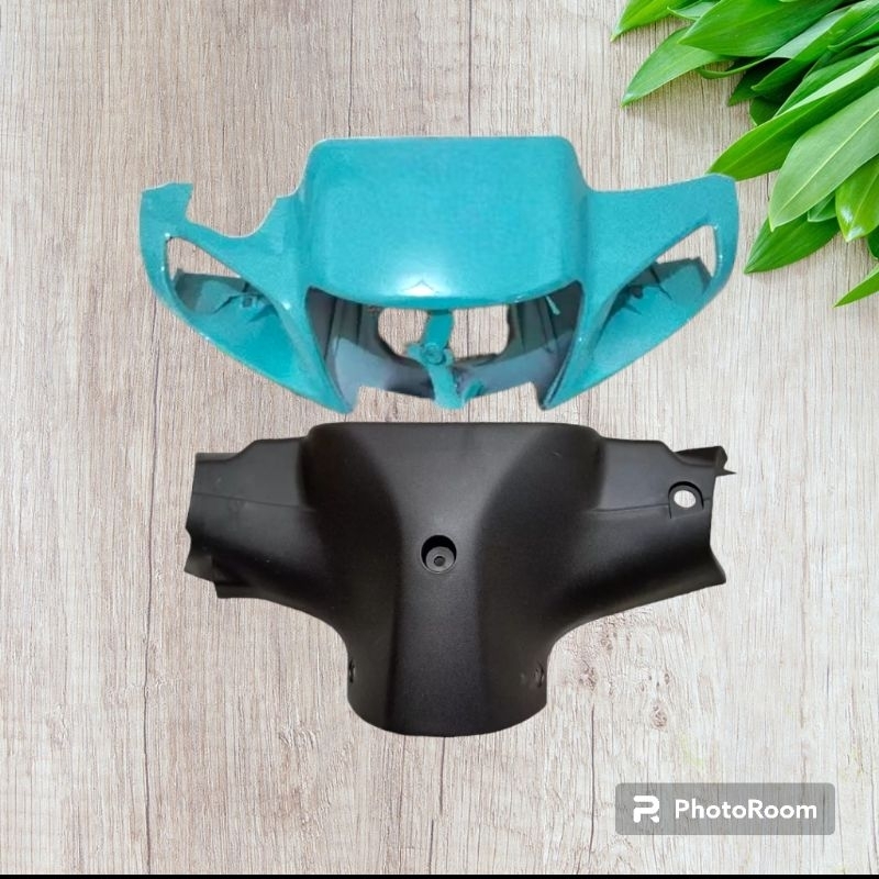 Batok depan belakang totok depan yamaha Vega r lama fiz r warna hijau / biru tosca