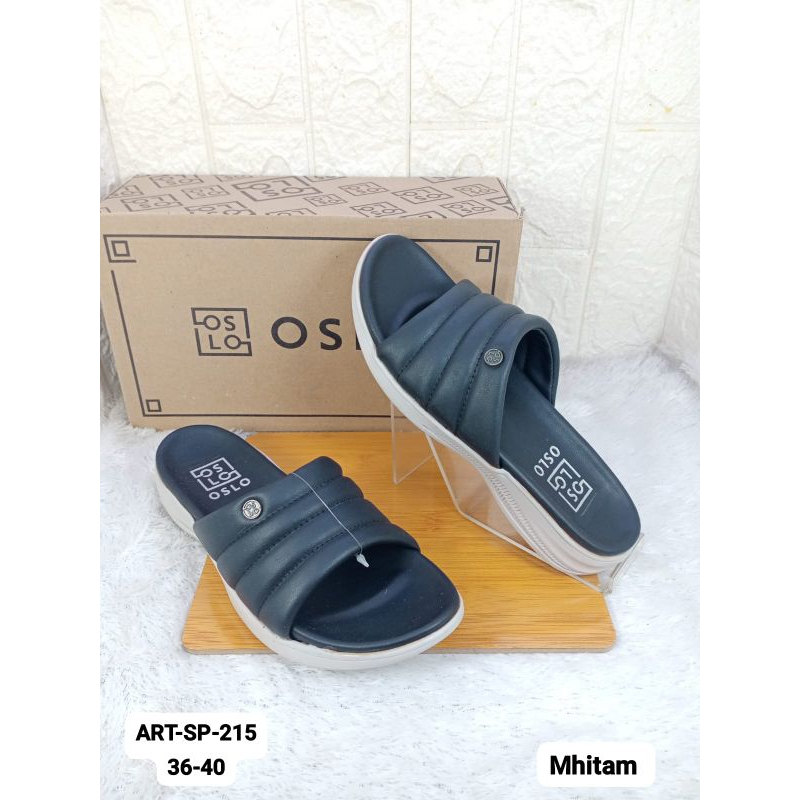 SANDAL FLAT IMPORT WANITA OSLO SP-215