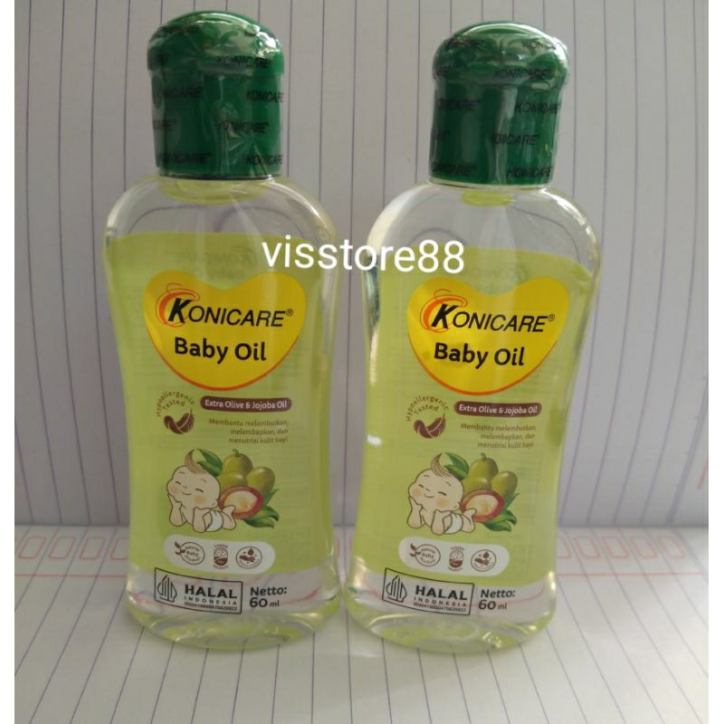 konicare baby oil 60ml extra olive &amp; jojoba oil