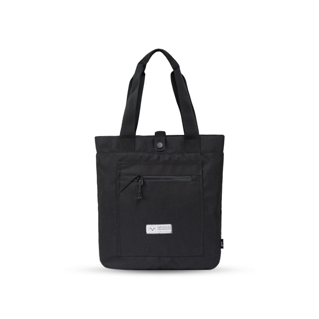 Whoopculture &quot;Hutch&quot; Black Tote Bag