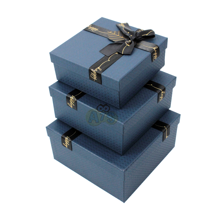 

Kotak Kado / Gift Box Pita Persegi