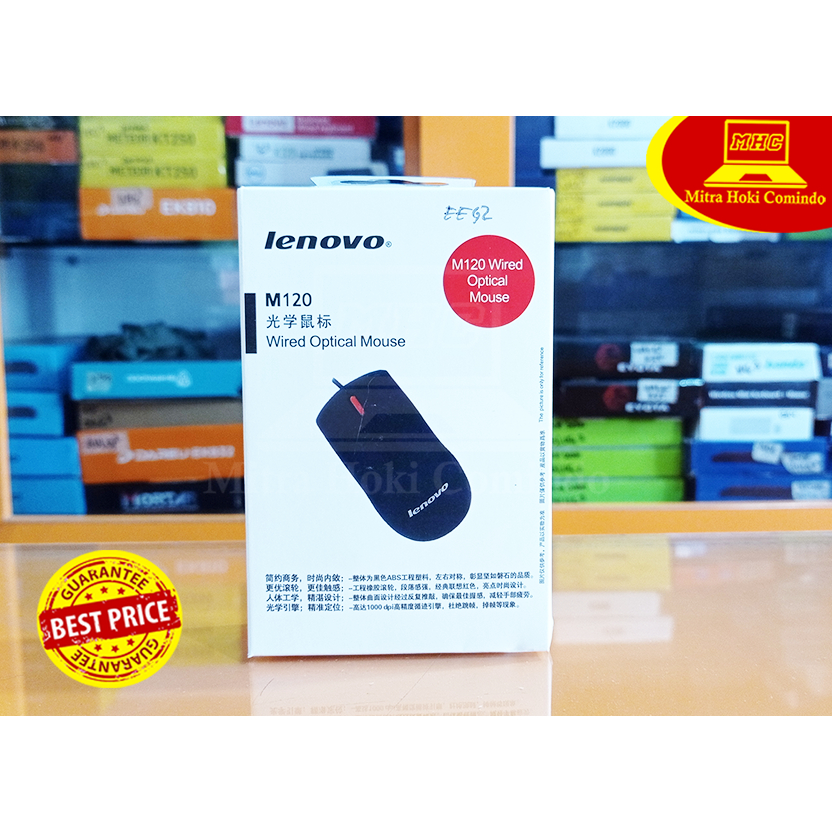 MOUSE USB LENOVO M120 MURAH
