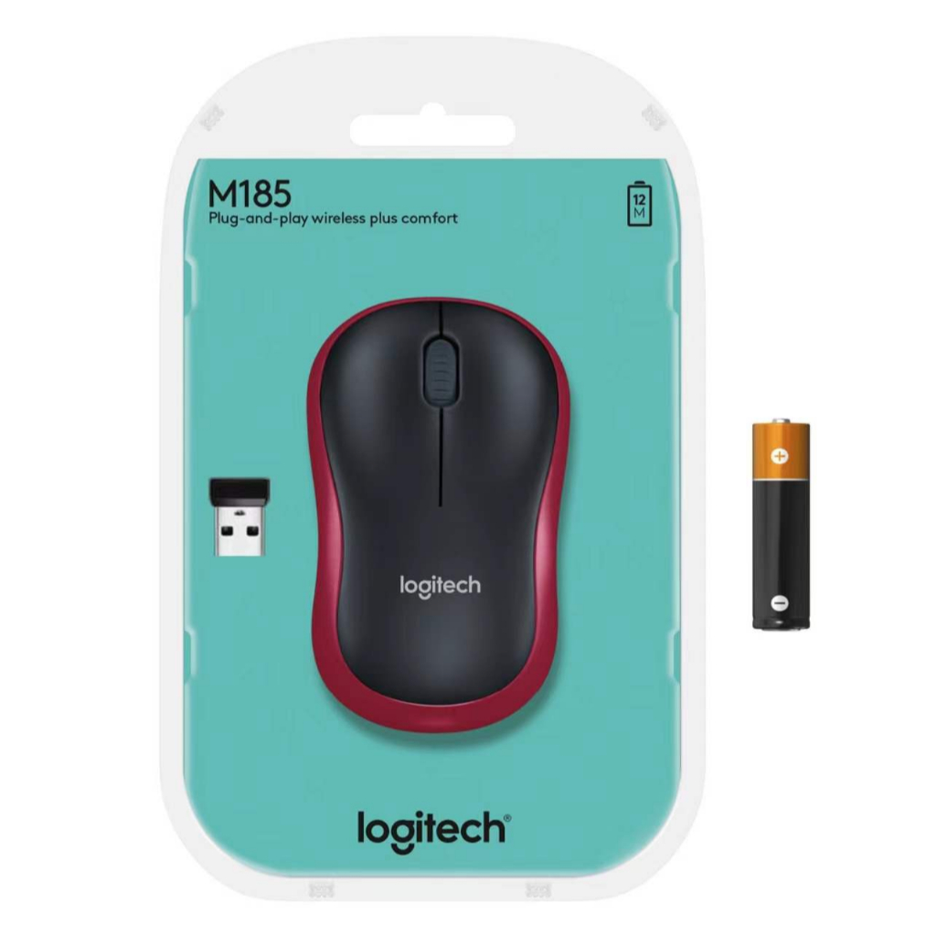 Mouse Wireless M 185 Original USB