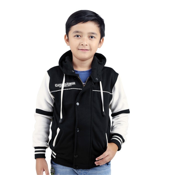 Jaket Anak Laki Laki Outfite Clever Keren unik /Jacket Sweater Fleece Hoodie Varsity