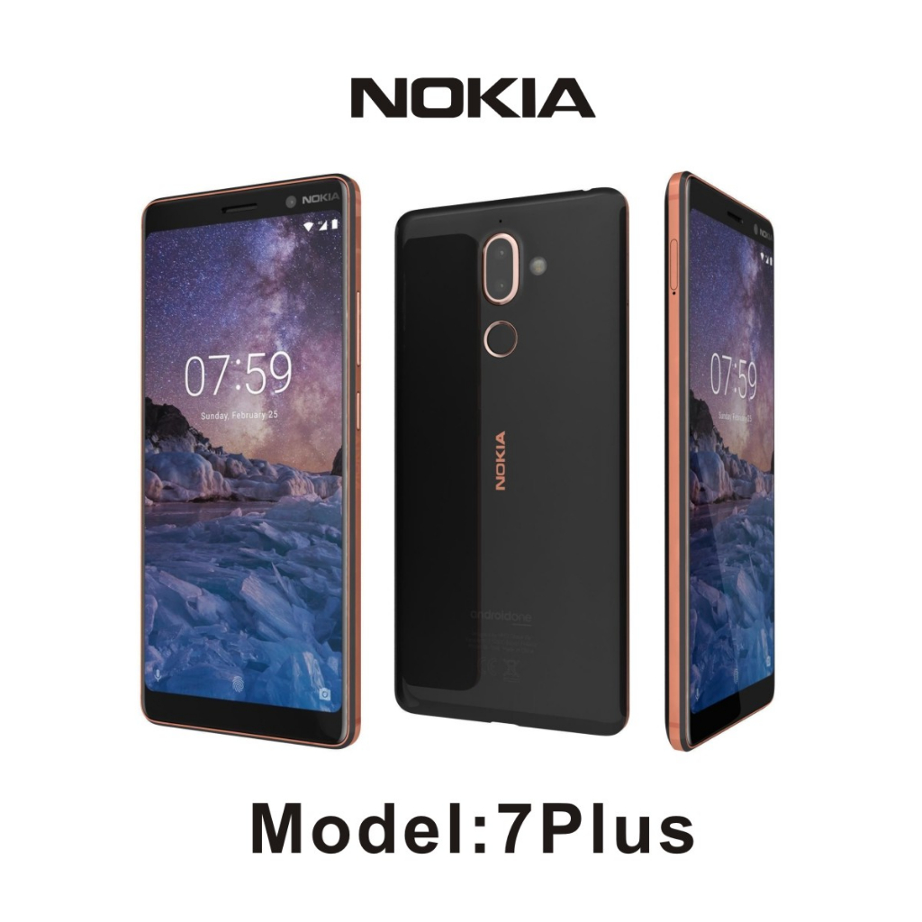 Nokia 7plus | NFC - Ram 4GB+Rom 64GB | 16MP+16MP Kamera | nokia anroid hp murah original | garansi