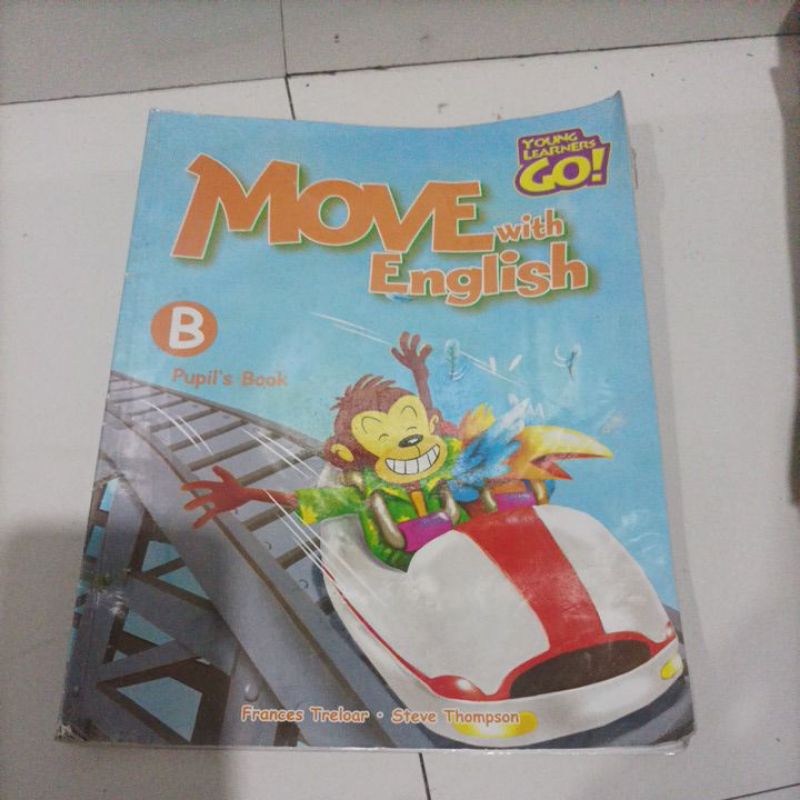 

buku bahasa Inggris kelas 4 SD move with English Young Learners Go pupil's book b marshall cavendish education mc bekas
